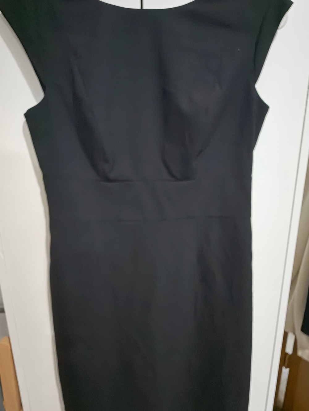 The Limited Black Midi Sheath Dress